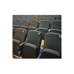 Customized school conference room lecture hall headrest cover theater studio all-inclusive seat cover SKSC027 Customized school conference room lecture hall headrest cover theater studio all-inclusive seat cover SKSC027